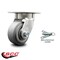 Service Caster 4 Inch Kingpinless Thermoplastic Rubber Wheel Swivel Caster with Swivel Lock SCC SCC-KP30S420-TPRRF-BSL - alternate 2